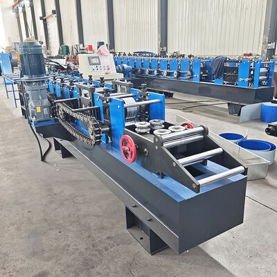Máquina de moldagem automática de rolos de aço preto 20x50 ângulo