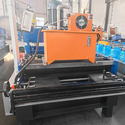 Máquina de moldagem de folha de bobina de aço galvanizado cortada em comprimento com empilhador automático