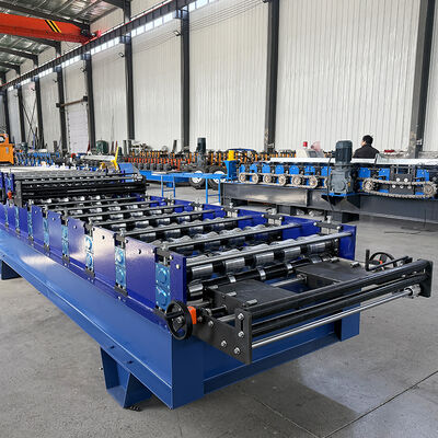 2-in-1 Metal Roof Panel Roll Forming Machine 