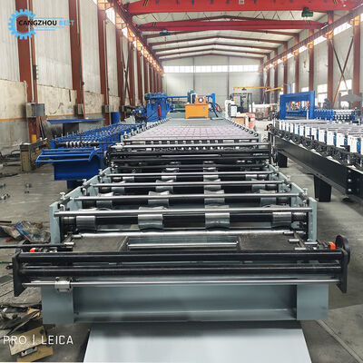 Automatic 2 in 1 Metal Roofing Sheet Making Machine with Dual Profile Roll Former