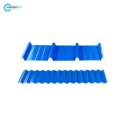 Automatic 2 in 1 Metal Roofing Sheet Making Machine with Dual Profile Roll Former