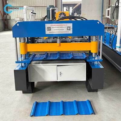 Color Steel PLC Control IT4 ibr Profile Roofing Sheet Roof Roll Forming Machine