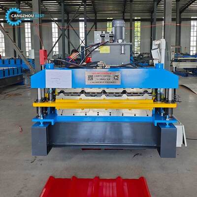 Rolo da dupla camada que forma a máquina/rolo da plataforma dobro que forma a máquina