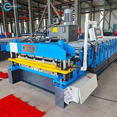 Rolo da dupla camada que forma a máquina/rolo da plataforma dobro que forma a máquina