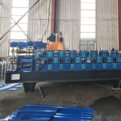 Máquina formadora de rolo integrada de camada dupla e camada única 3 em 1