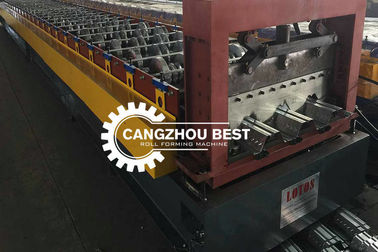 Largura da bobina 1250 mm Máquina de moldagem de rolos de revestimento de piso galvanizado de aço metálico
