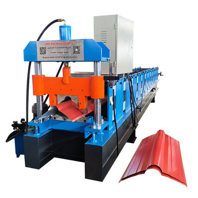 Design popular vale flash Ridge Cap Roll Forming Machine